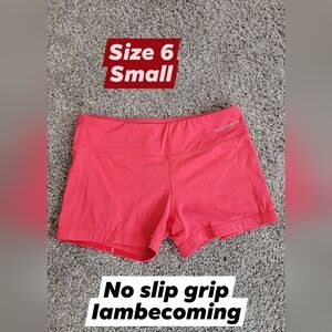 Lambecoming Women's Coral Athletic Shorts